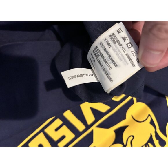 Palace X Evisu Navy T-Shirt Large - Picture 4 of 7